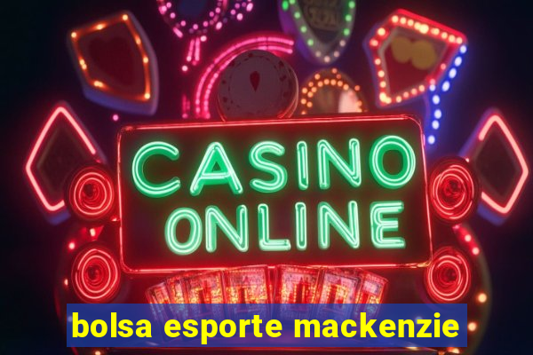 bolsa esporte mackenzie