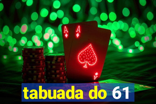 tabuada do 61