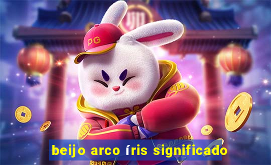 beijo arco íris significado