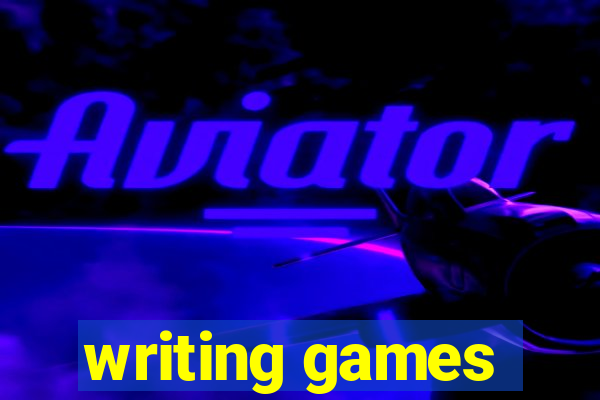 writing games