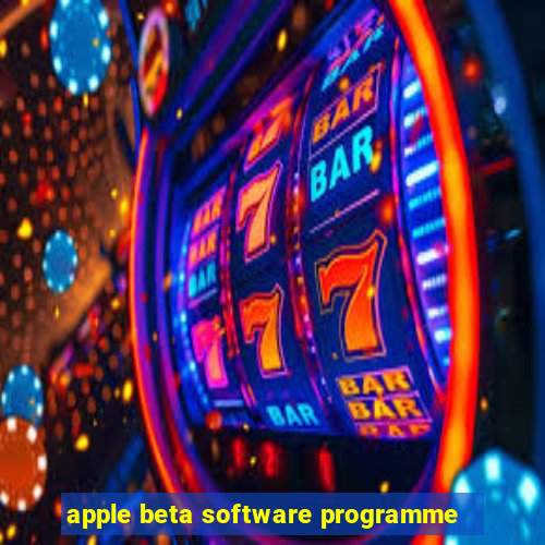 apple beta software programme