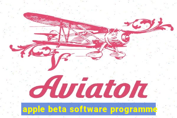 apple beta software programme