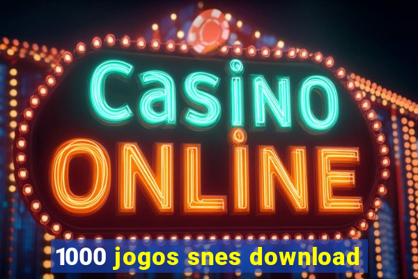 1000 jogos snes download