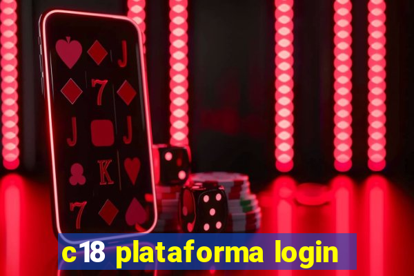 c18 plataforma login