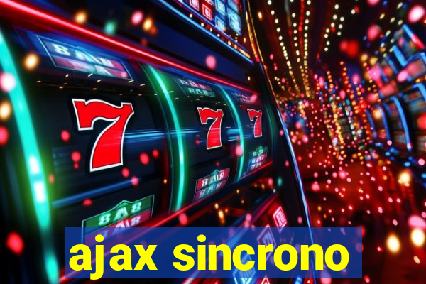 ajax sincrono