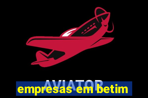 empresas em betim