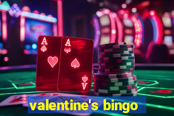 valentine's bingo