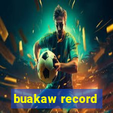 buakaw record