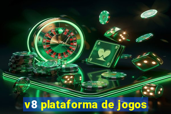 v8 plataforma de jogos