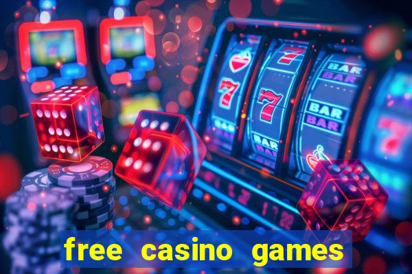 free casino games slot machine