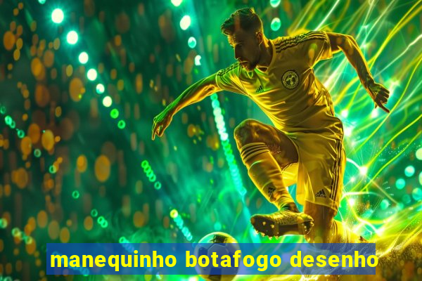 manequinho botafogo desenho