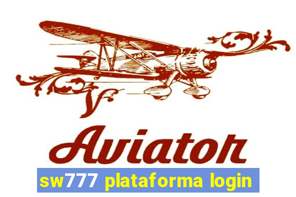 sw777 plataforma login