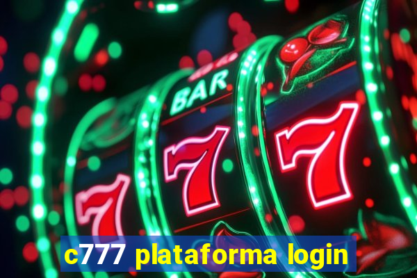 c777 plataforma login