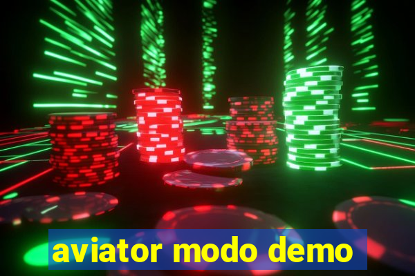 aviator modo demo