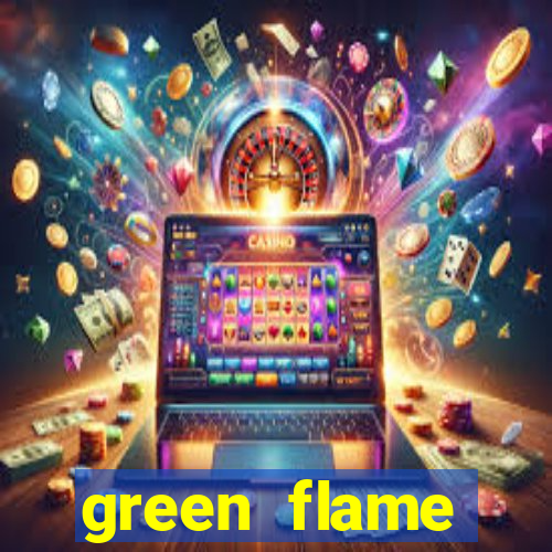 green flame jurassic park