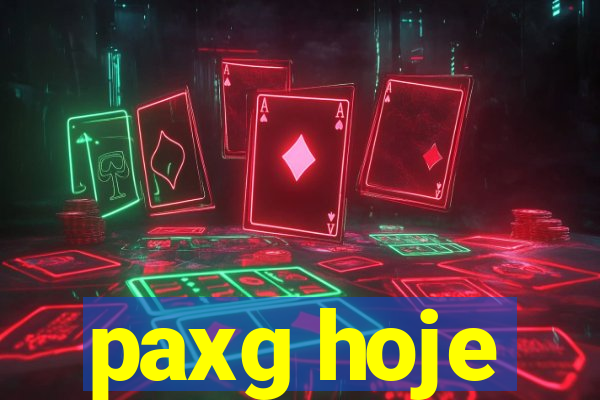 paxg hoje