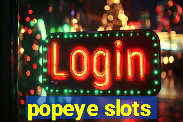 popeye slots