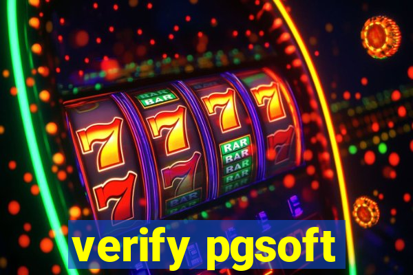 verify pgsoft