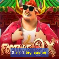 3 in 1 big casino game set