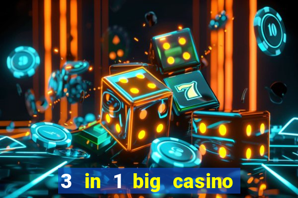 3 in 1 big casino game set