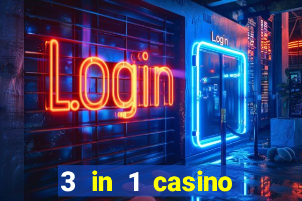 3 in 1 casino game set