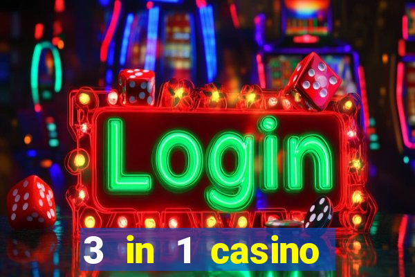 3 in 1 casino game set