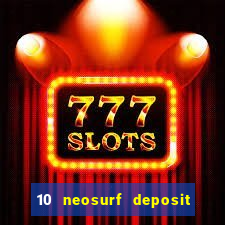 10 neosurf deposit casinos australia