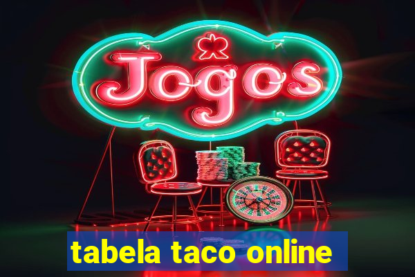 tabela taco online