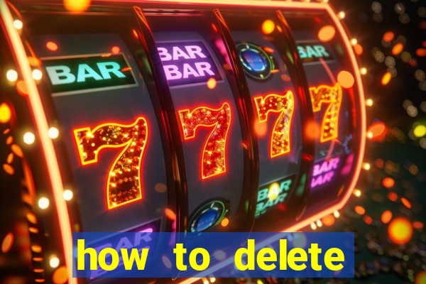 how to delete account in bingo plus