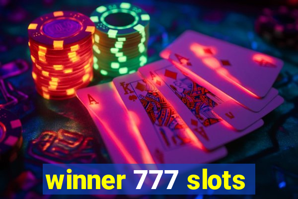 winner 777 slots