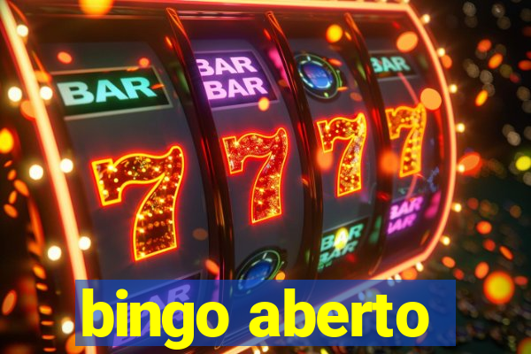 bingo aberto