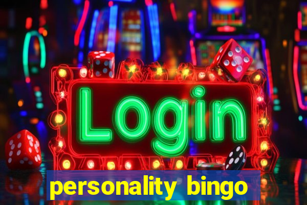 personality bingo