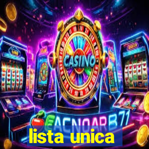 lista unica