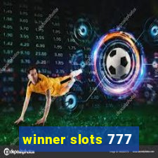 winner slots 777