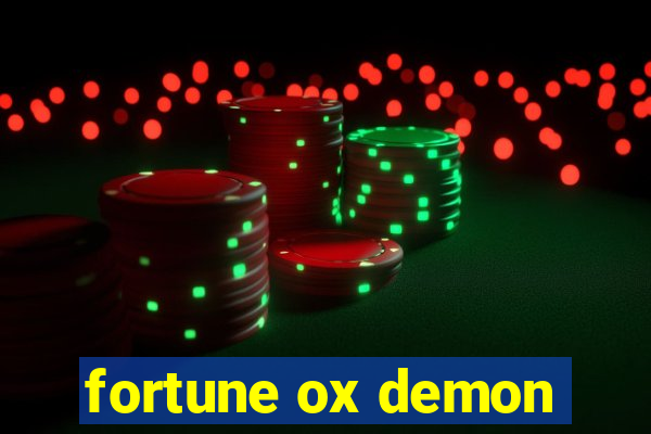 fortune ox demon