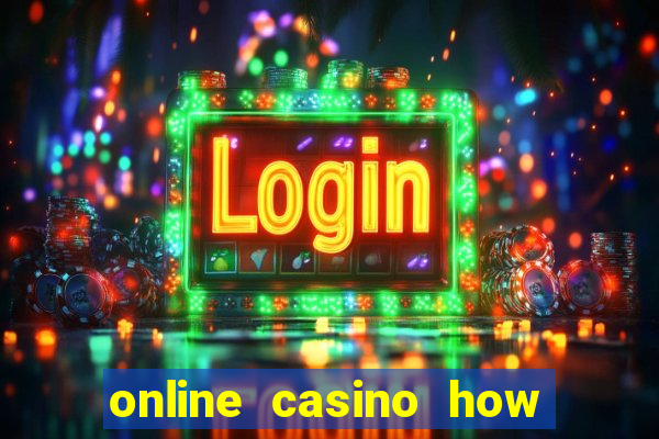 online casino how to win