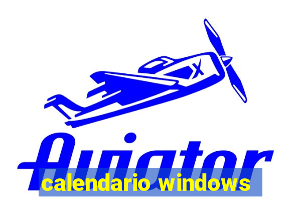 calendario windows