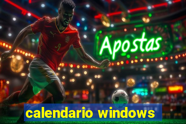 calendario windows