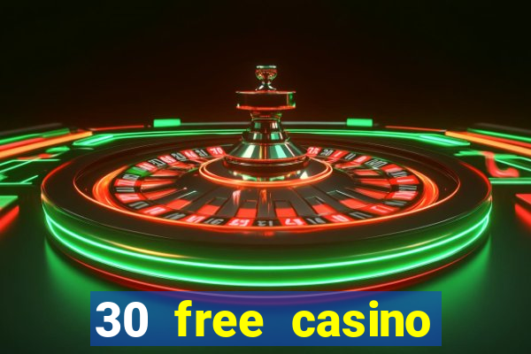 30 free casino bonus no deposit