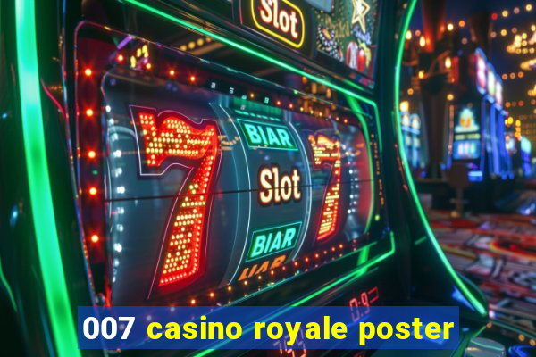 007 casino royale poster