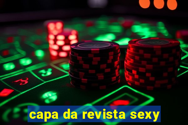 capa da revista sexy