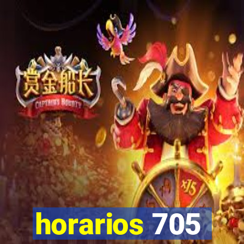 horarios 705