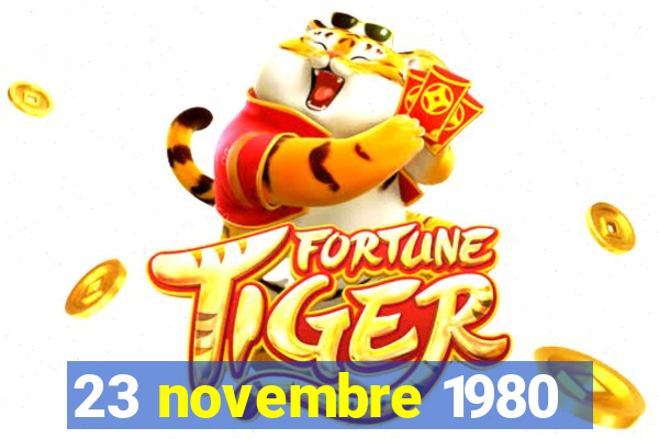 23 novembre 1980