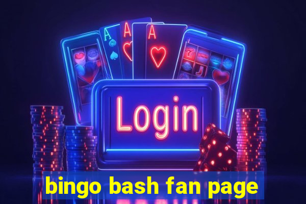 bingo bash fan page