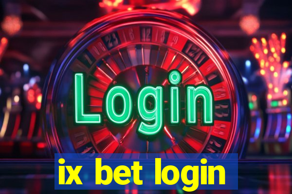 ix bet login