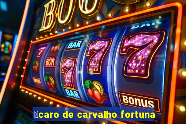 铆caro de carvalho fortuna