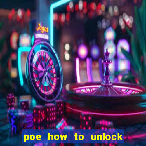 poe how to unlock 5 slot map device