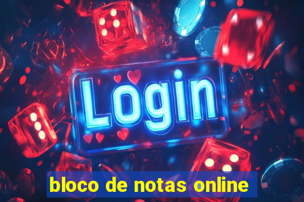 bloco de notas online