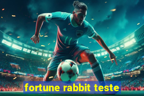 fortune rabbit teste