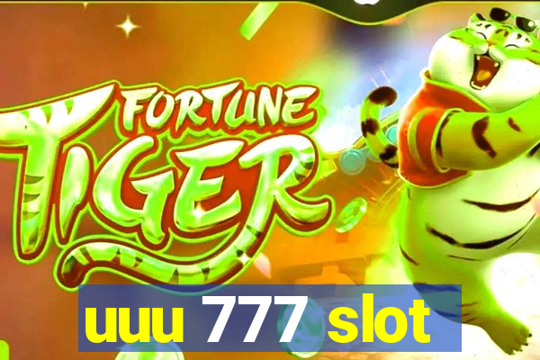 uuu 777 slot